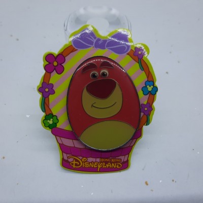 【HK disneyland】 Easter egg pins lotso