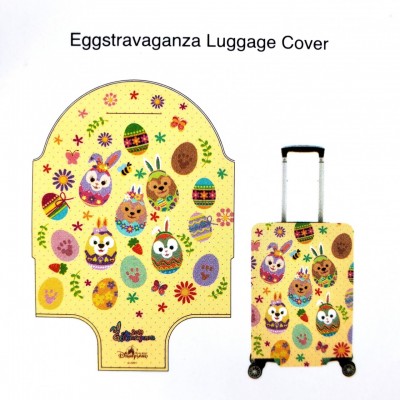 【HK Disneyland】eggstravaganza  Luggage Cover  duffy and friends