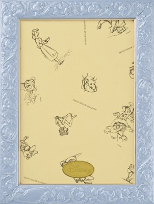 Disney 角色雕刻框 珍珠藍色  - 18.2×25.7cm  (108塊)