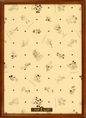 Disney 專用木製框 啡色 - 35×49cm (500塊)
