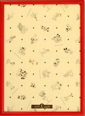 Disney 專用木製框 紅色 - 35×49cm (500塊)