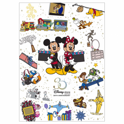 【 JP disneystore 】Disney Store Japan 30TH TSUM TSUM