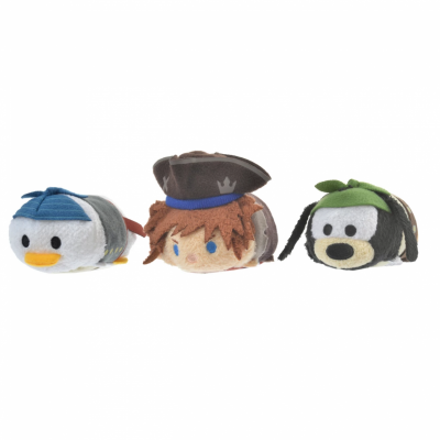 【 JP disneystore 】  KINGDOM HEARTS 20th Anniversary  2022  Tsum Tsum  The Caribbean SET