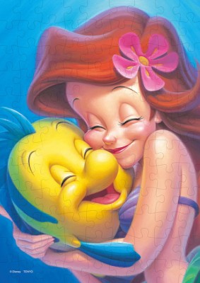 【 puzzle 】 Ariel  アリエル＆フランダー  108塊  ( 18.2×25.7cm )