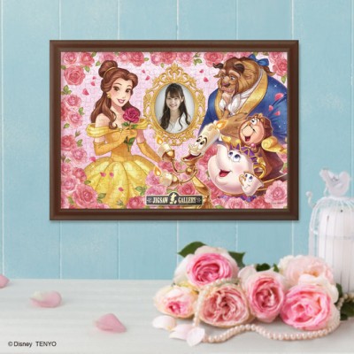 【 puzzle 】(可放相片) Beauty and the Beast  バラのメモリー　200塊  (22.5×32cm)