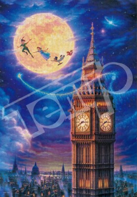 【 puzzle 】【光る】Peter Pan ムーンライト フライ 1000塊  (51×73.5cm)