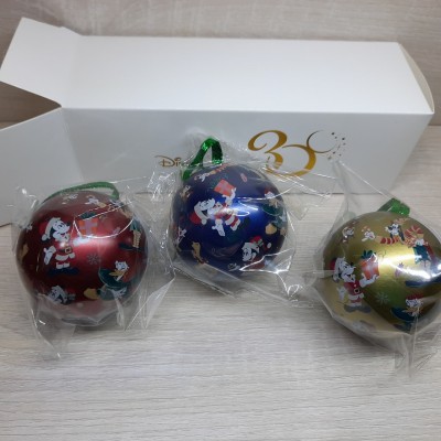 【JP disneystore】 Disneystore 30th anniversary christmas ornament 第一弾