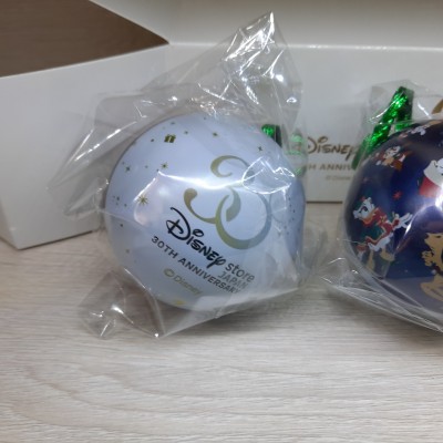 【JP disneystore】 Disneystore 30th anniversary christmas ornament 第一弾