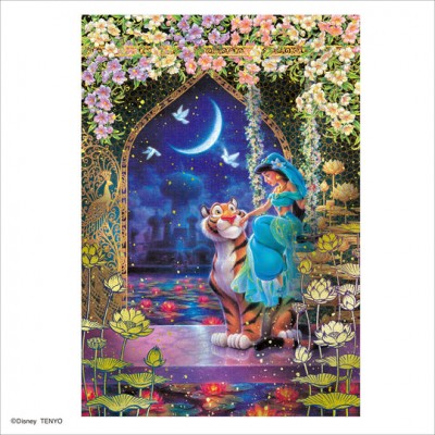 【puzzle】aladdin jasmine 1000塊 ジェントルナイト GILDING STYLE (51×73.5cm)