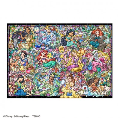 【puzzle】Princess 300塊  コレクション ステンドグラス (30.5×43cm)