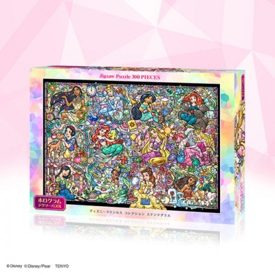 【puzzle】Princess 300塊  コレクション ステンドグラス (30.5×43cm)