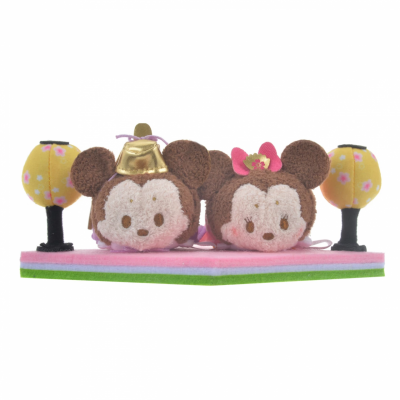 【 JP disneystore 】2023 ひなまつり Tsum Tsum Mickey Minnie Set