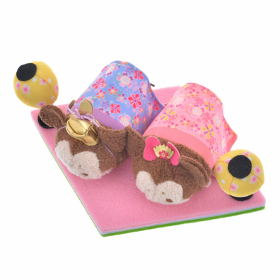 【 JP disneystore 】2023 ひなまつり Tsum Tsum Mickey Minnie Set