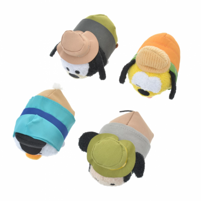 【 JP disneystore 】   2023 キャンプセット 露營 Tsum Tsum set Mickey Donald Goofy Pluto