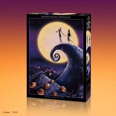 【 puzzle 】The Nightmare Before Christmas 月あかりに包まれて  500塊 (35×49cm)