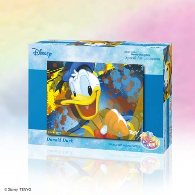 【 puzzle 】【透明】Donald 266塊 Donald Duck ( 18.2×25.7cm )