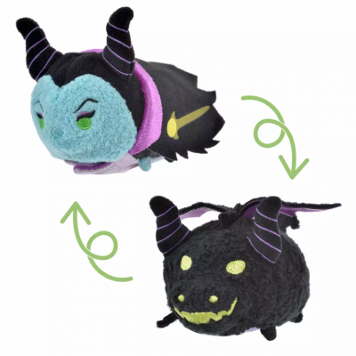 【 JP disneystore 】 2023 Halloween Disney Villains 反轉版  Tsum Tsum maleficent