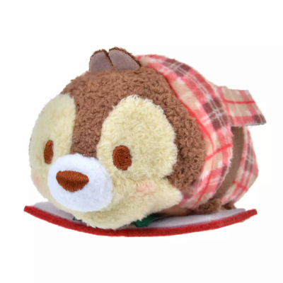 【 JP disneystore 】 2023 タータンチェック Autumn Checked Tsum Tsum Chip