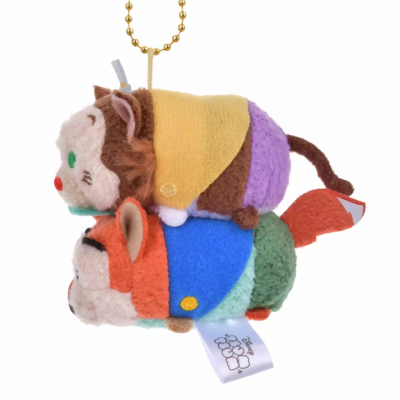 【 JP disneystore 】 2024  Tsum Tsum 匙扣 正直ジョン＆ギデオン