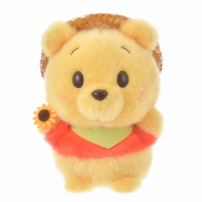 【 JP disneystore 】 うるぽちゃちゃん urupocha 麦わらお帽子 Pooh