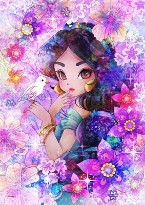 【puzzle】jasmine 266塊 グラマラス アイズ (18.2×25.7cm)