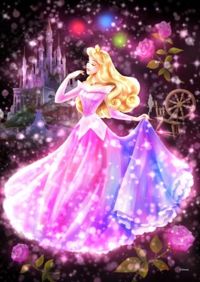 【puzzle】【透明】sleeping beauty 266塊  恋する心の煌めき (18.2×25.7cm)