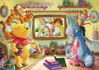 【puzzle】pooh 200塊  フレンズ　メモリー　　(22.5×32cm)
