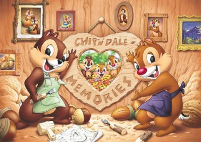 【puzzle】chip n dale 200塊 想い出づくり (22.5×32cm)