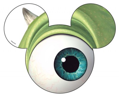 【puzzle】【透明】monsters 151塊  mickey頭型