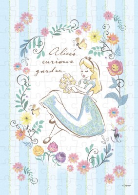【puzzle】【PD系列】alice 108塊  -pastel blue- (18.2×25.7cm)