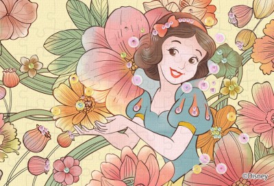 【puzzle】【PD系列】snow white  70塊 　Royal Floral (10×14.7cm)