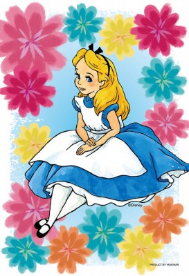 【puzzle】【透明】【剪紙】alice 70塊  KIRIART-Alice- (10×14.7cm)