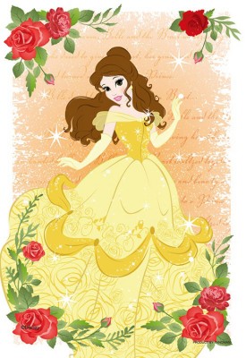 【puzzle】【透明】【剪紙】belle 70塊  KIRIART-Belle-  (10×14.7cm)