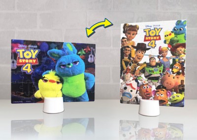 【puzzle】 【雙面】toy story 48塊 おもちゃの世界(10.7×14.4cm)