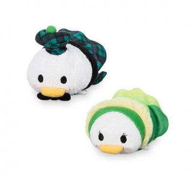 US disneystore Donald and Daisy Duck ''Tsum Tsum'' Plush Set - Mini - 3 1/2'' - Ireland