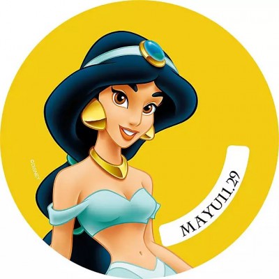 【訂制印名】【JP disneystore】 扣針 jasmine