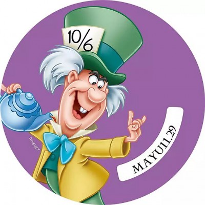 【訂制印名】【JP disneystore】 扣針 mad hatter