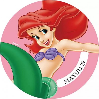【訂制印名】【JP disneystore】 扣針 princess ariel