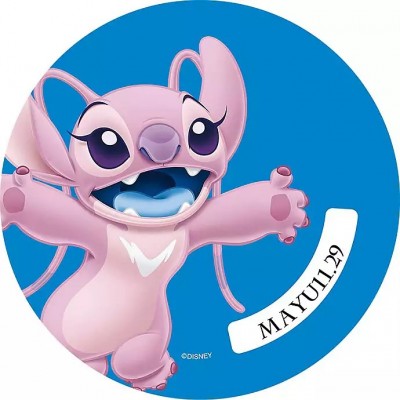 【訂制印名】【JP disneystore】 扣針 angel