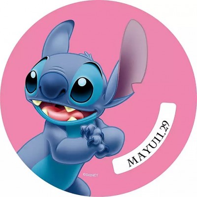 【訂制印名】【JP disneystore】 扣針 stitch