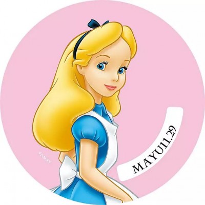 【訂制印名】【JP disneystore】 扣針 alice